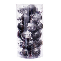 9550-BL Елочные шарики 6 см 30 штук/упаковка