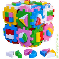 Іграшка куб "Розумний малюк Суперлогіка ТехноК"