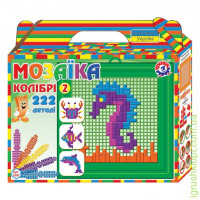 Іграшка мозаїка "Колібрі 2 ТехноК" (222 деталі)