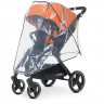 Детская коляска ME 1053N DYNAMIC PRO Orange, до 22 кг, прогулочная, регул. ручка, 3 положения спинки, черная рама, оранжевая
