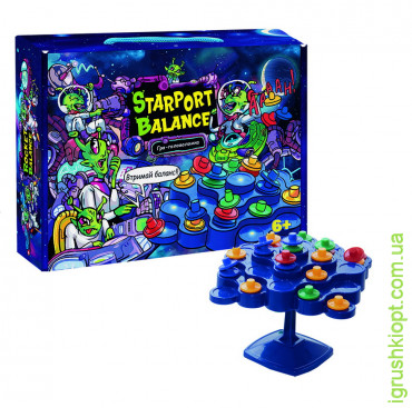 Настольная игра арт 30409 (укр) "Starport Balance", STRATEG и LEO