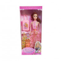 Кукла типа Барби арт. A8C-1/2, 2 вида, с набором платьев, короб. 18*33*5см