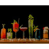 Картина за номерами Strateg ПРЕМІУМ Різновид коктейлів розміром 40х50 см (GS234)