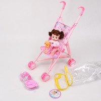 www Кукла с коляской-тросточкой и аксессуарами, MM 0011847\LA1611D