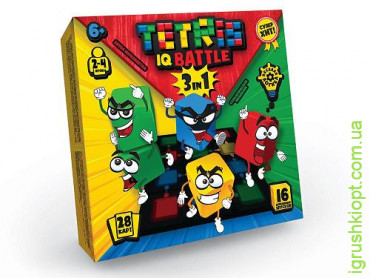 Игрa "Tetris IQ Battle 3 in 1"  рус., укр. DankO toys, G-TIB-02