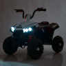 Квадроцикл M 4131EL-1, 1 мотор 40 W, 1 акум. 6 V 4,5 AH, MP3, кожаные сиденья, колеса EVA, музыка, свет, белый