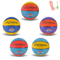 М'яч баскетбольний арт. BB2313, №7 гума, 500 грам, MIX, 5 кольорів