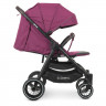 Коляска дитяча ME 1083 OPTIMA Purple, прогулянкова, дощовик, москітна сітка, льон, фіолетовий