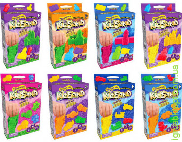 Кінетичний пісок "KidSand" коробка міні 200 г, DankO toys