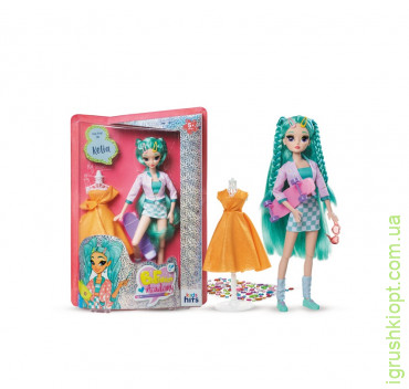 Лялька Kids Hits арт. KH25/005 Be Fashion Academy (модна академія), Kelia коробка 25.5*37*7 см, розмір іграшки -28 см