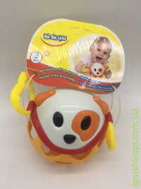 Дитяча пластикова іграшка Брязкальце `М`який м`яч`;3М+