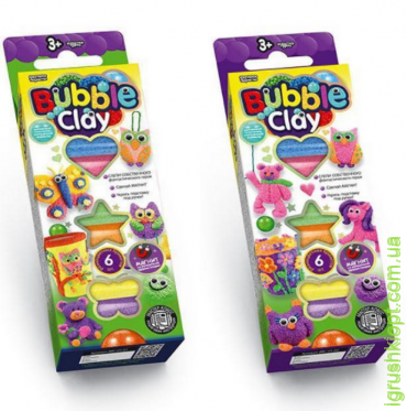 Кульковий пластилін "Bubble Clay", DankO toys