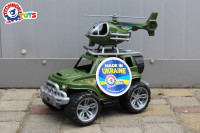 Іграшка «Військовий транспорт ТехноК», джип і гелікоптер ТК 9130 - 232