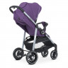 Коляска дитяча ME 1095 SIENA Violet, прогулянкова, 3 положення спинки, льон, фіолетовий