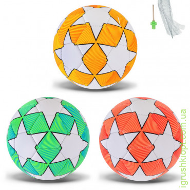 М'яч футбольний арт. FB24329, №5, PVC, 330 гр, 3 мiкс