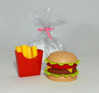 Игровой набор ФастФуд "Гамбургер и корзинка с картошкой фри", 100-012, KW