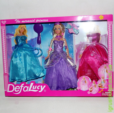 www Лялька та 2 наряди "Defa Lucy" в коробці