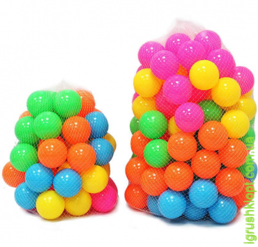 Кульки 70 мм, 100 шт у сітці, M.Toys