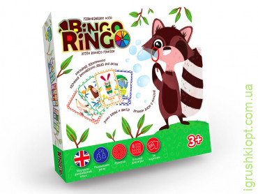 Гра настільна "Bingo Ringo"  рос./ англ., DankO toys, GBR-01-01E