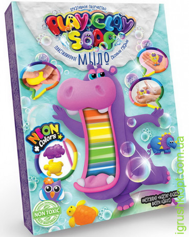 Набір пластилінове мило "PlayClay Soap" середній, DankO toys
