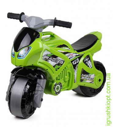Іграшка "Мотоцикл ТехноК", чорно-зелений