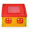 Домик 50-560, FAIRY HOUSE, детский, пластиковый, красно-жел.-зеленый, в кор-ке