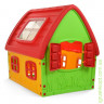 Домик 50-560, FAIRY HOUSE, детский, пластиковый, красно-жел.-зеленый, в кор-ке