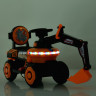 Трактор M 4616L-7, 2в1 (толокар), 1 акумулятор 6 V 4, 5 A, 1 мотор 25 W, муз, світло, шкір. сидіння, помаранчевий