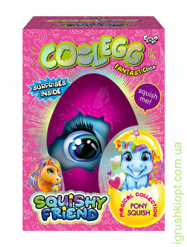 Набор "Cool Egg" Squishy Friend  яйце велике, CE-01-01/04, DankO toys