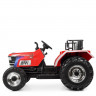 Трактор M 4187LR-3, 2,4 G, 2 мотори 35 W, 1 акумулятор 12 V 10 AH, музика, світло, MP3, TF, шкіра, червоний