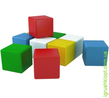 Іграшка кубики "Веселка 1 ТехноК"