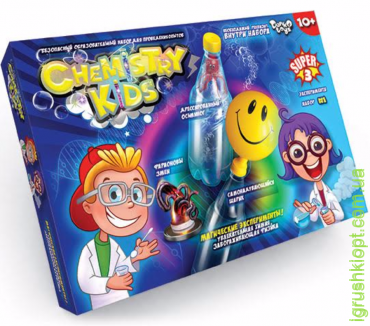 Набір для дослідів з хімії "Chemistry Kids" DankO toys