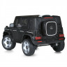 Джип JJ2088EBLR-2(4WD), 2,4G, передн. 2*25W, задн. 2*35W, 1 аккум.*12 V 9 AH, колеса EVA, шкір. сидіння, чорний