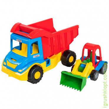 "Multi truck" вантажівка з трактором