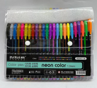 НТ-6307-48 Набір гелевих ручок, неонові 48 кольорів