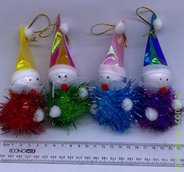 Новорічні іграшки «Сніговички» МА-40