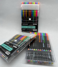 НТ-6307-24 Набір гелевих ручок, неонові 24 кольори