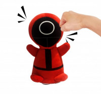 Антистрес - М`яка іграшка «Вдар мене, гра в кальмара»