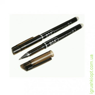 Ручка стиральная гелевая, 0.7 мм черная ST01058