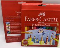 Кольорові олівці FABER-CASTELL 24 кольори, 115834