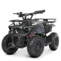 Квадроцикл HB-ATV800AS-19, мотор 800 W, 3 аккум. 12 A/12 V, скор. 22 км/ч, до 65 кг, карбоновый