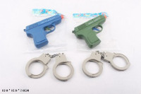 Набір поліцейський арт. XB54-P, пістолет,  пакет 16*10*2 см без наручників
