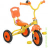 Велосипед M 1190 3 колеса (блакитний, рожевий, помаранчевий), клаксон