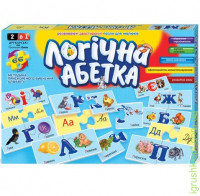 Логическая "Абетка" 2 в 1, DankO toys