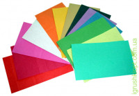 Цветная бумага А4., скоба, 9 листов