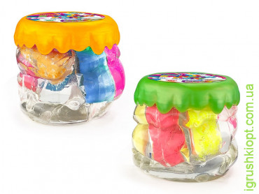 В`язка маса "Rainbow Fluffy Slime" 4XL, 400 г, DankO toys, RFS-01-01