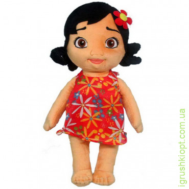 Кукла мулатка 00416-87 (36*20*12 см) "Нежин"