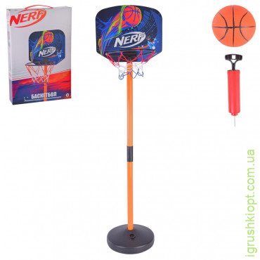 Баскетбольный набор арт. NF704, стойка 106*30 см с мячом и насосом, коробка 40, 5*27*7 см