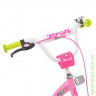 Велосипед дитячий PROF1 18д. Bloom, рожевий, дзвінок, дод.