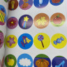 Перші розмальовки з кольоровим контуром та наліпками для малюків Принцеси F00023902